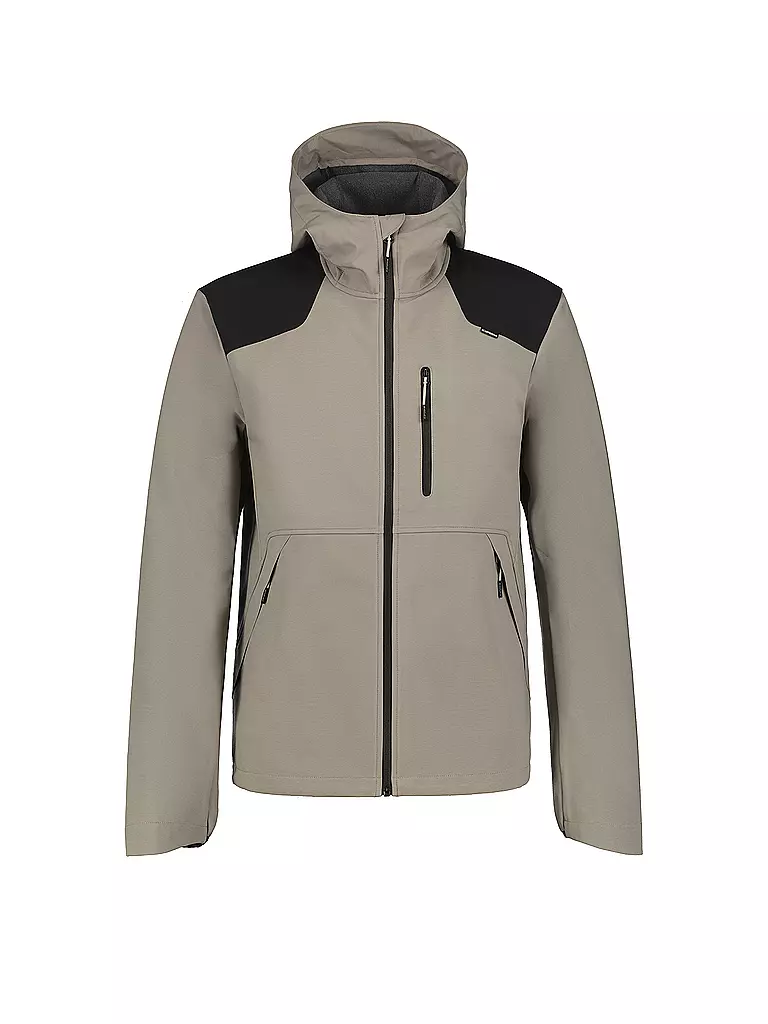 ICEPEAK | Chaqueta softshell con capucha Buxton para hombre | Beige