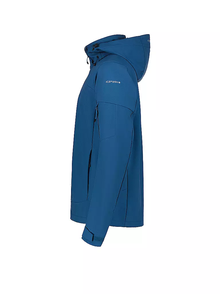 ICEPEAK | Chaqueta softshell para hombre Barmstedt con capucha | 