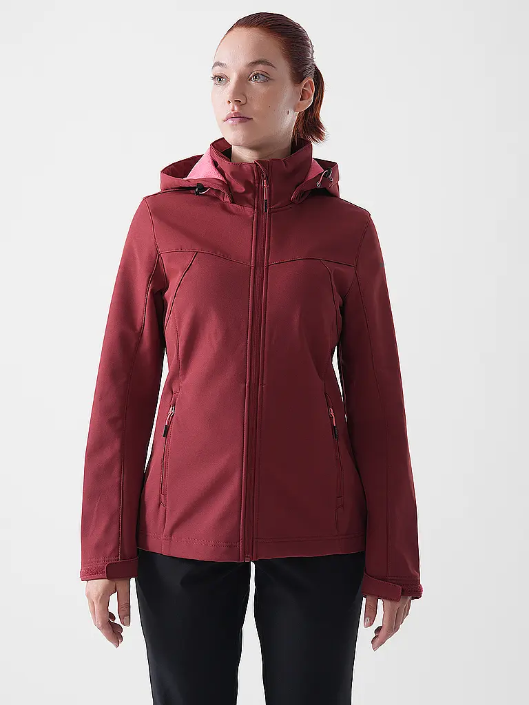 ICEPEAK | Chaqueta softshell para mujer Brenham Uni con capucha |