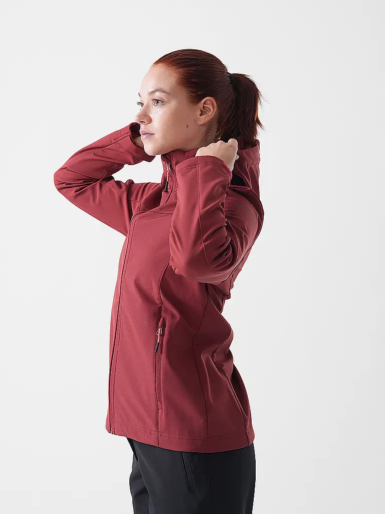ICEPEAK | Chaqueta softshell para mujer Brenham Uni con capucha |
