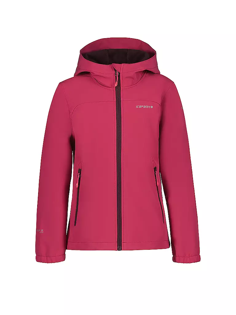 ICEPEAK | Chaqueta softshell para niña Kleve JR con capucha | Baya