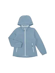 ICEPEAK | Chaqueta softshell para niña Korby Jr con capucha | Azul claro