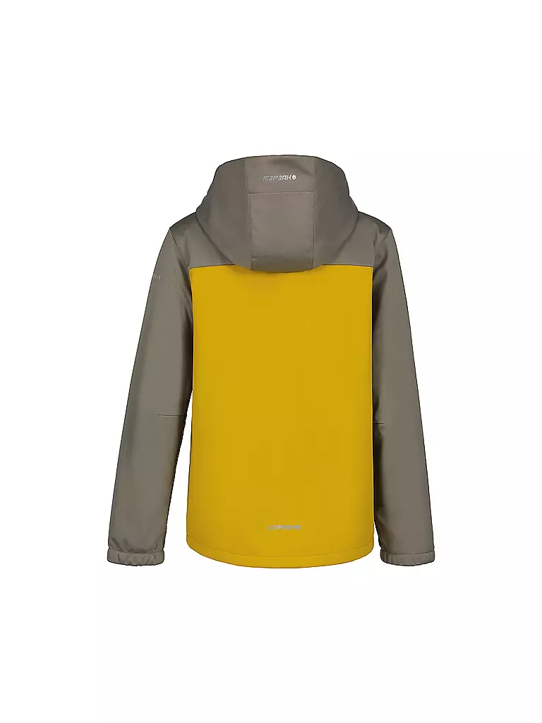ICEPEAK | Chaqueta softshell para niño Kline Jr | Mostaza