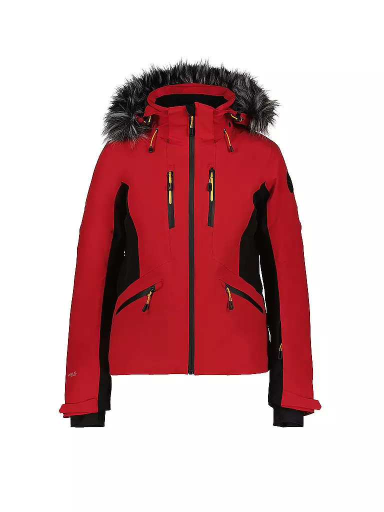 ICEPEAK | Damen Skijacke Fayette | Rojo