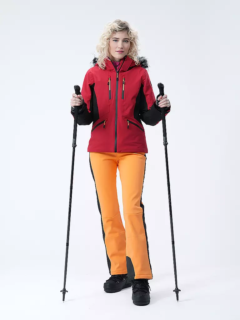 ICEPEAK | Damen Skijacke Fayette | Rojo