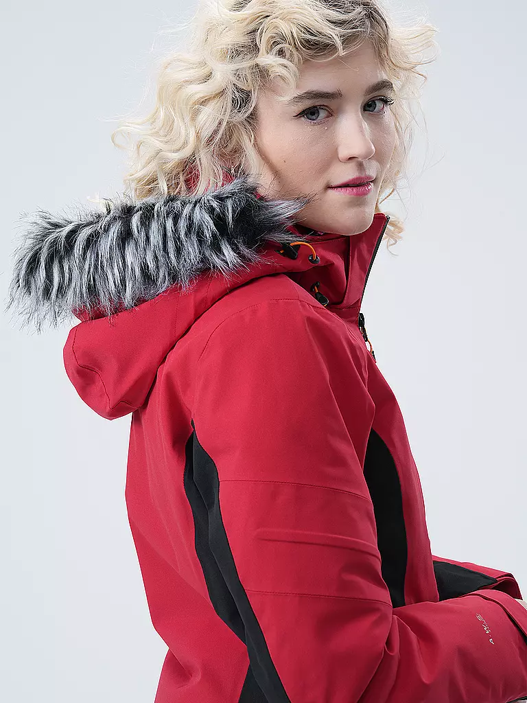 ICEPEAK | Damen Skijacke Fayette | Rojo