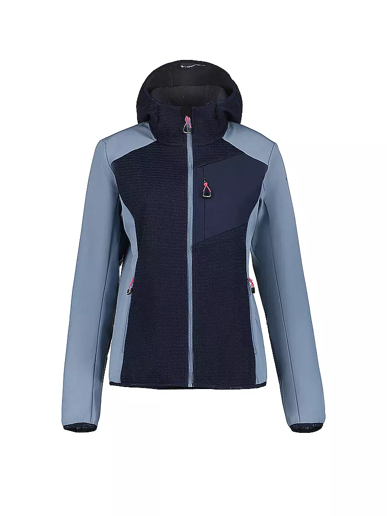 ICEPEAK | Damen Tourenjacke Dahloneka Hoodie | Azul oscuro