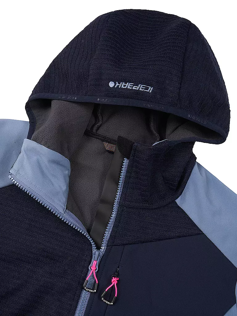 ICEPEAK | Damen Tourenjacke Dahloneka Hoodie | Azul oscuro