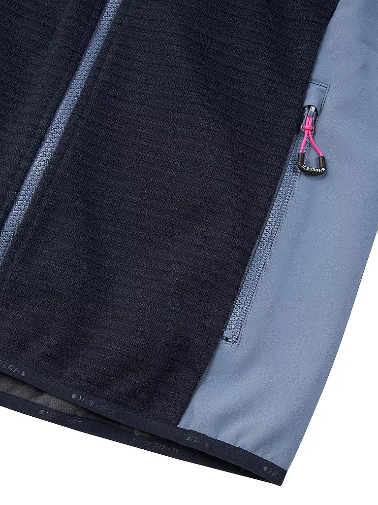 ICEPEAK | Damen Tourenjacke Dahloneka Hoodie | Azul oscuro