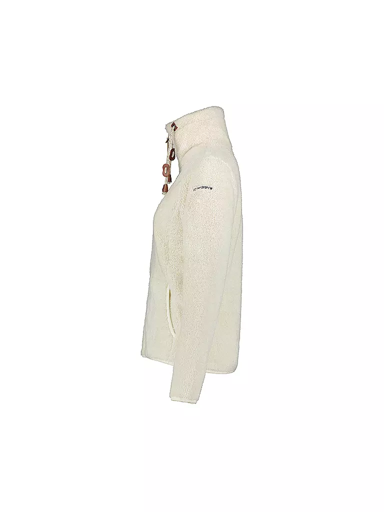 ICEPEAK | Damen Unterzieh Zipshirt Colony | Blanco