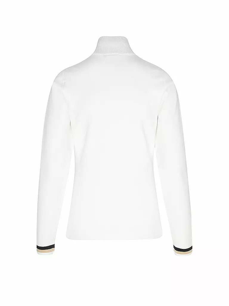 ICEPEAK | Damen Unterzieh Zipshirt Elwell | Blanco