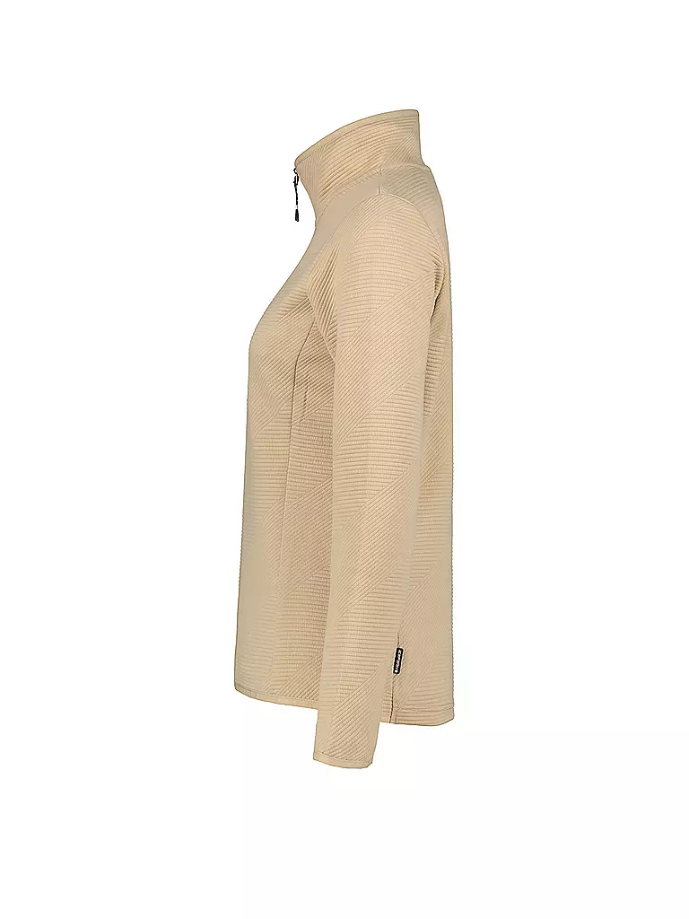 ICEPEAK | Damen Unterzieh Zipshirt Evansdale | Beige