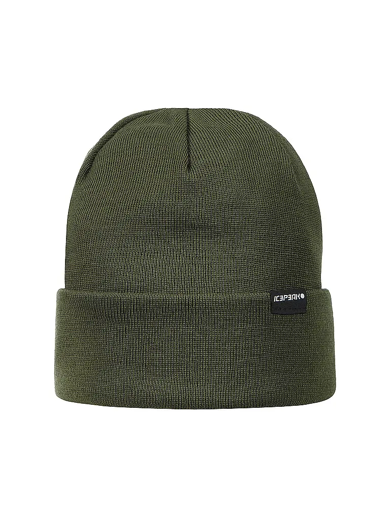 ICEPEAK | Gorro de lana Hereford | Oliva