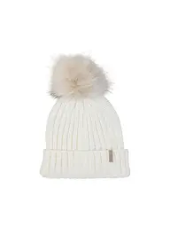 ICEPEAK | Gorro de mujer Hazen con pompón | Blanco