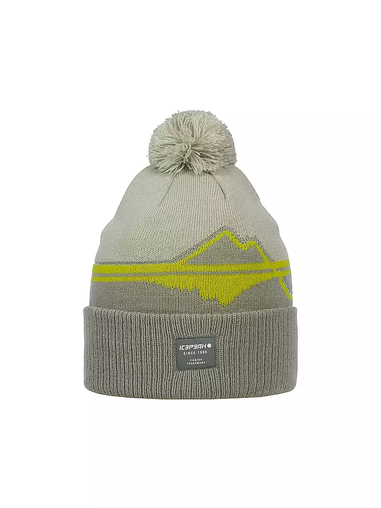 ICEPEAK | Gorro infantil Hallsburg Jr con pompón | Gris