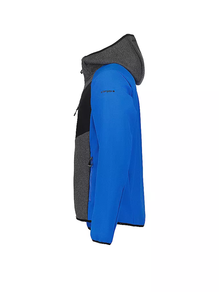 ICEPEAK | Herren Fleecejacke Danfort Hoodie | Azul