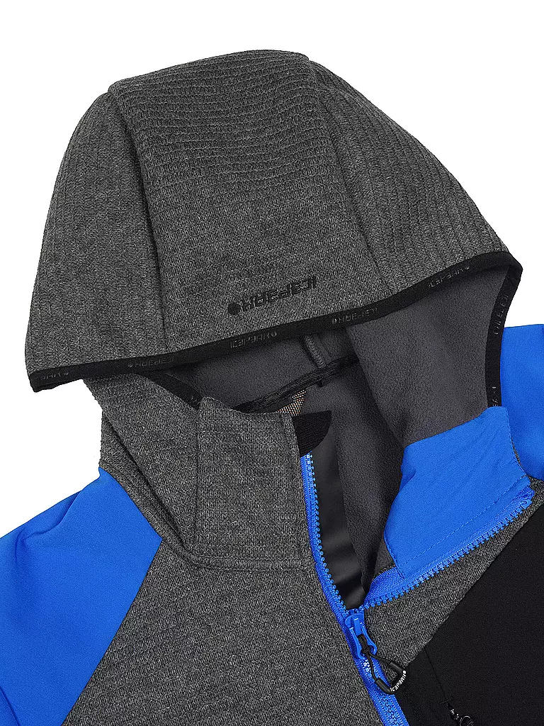 ICEPEAK | Herren Fleecejacke Danfort Hoodie | Azul
