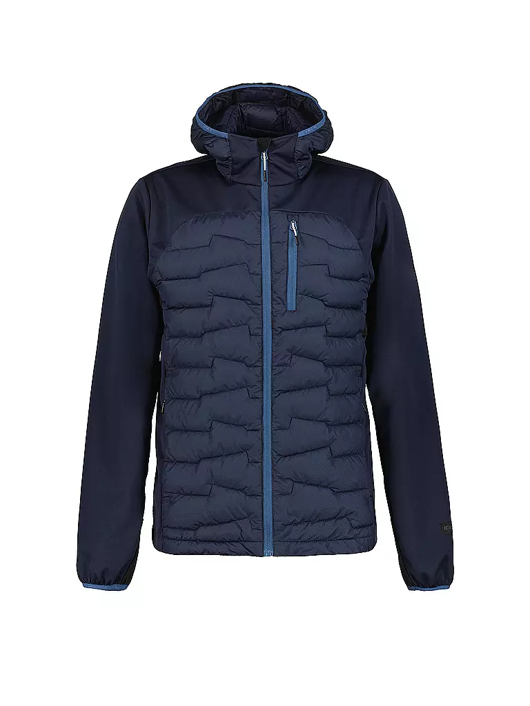ICEPEAK | Isojacke Hyhalia Hoodie para hombre | Azul oscuro