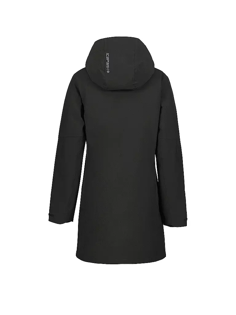 ICEPEAK | Isomantel Bagheria Hoodie para mujer | Negro