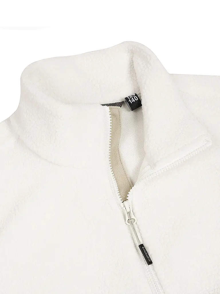 ICEPEAK | Jersey de niña Kokomo Fleece con cremallera | Blanco