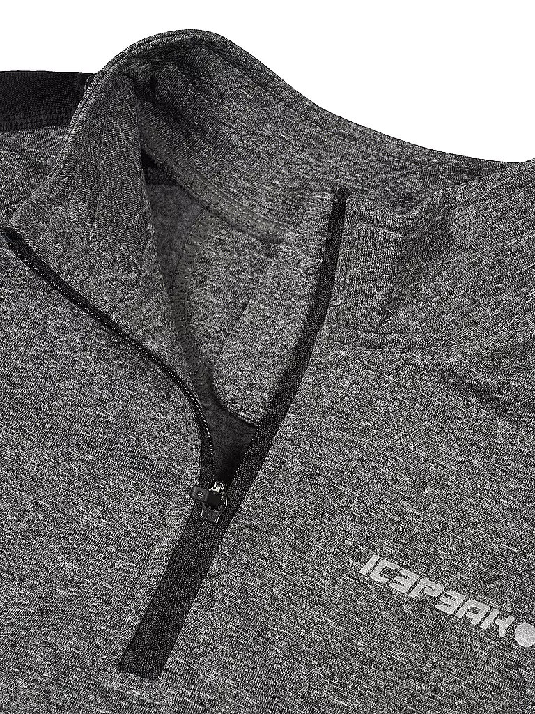 ICEPEAK | Kinder Unterzieh Zipshirt Fleminton JR | Gris