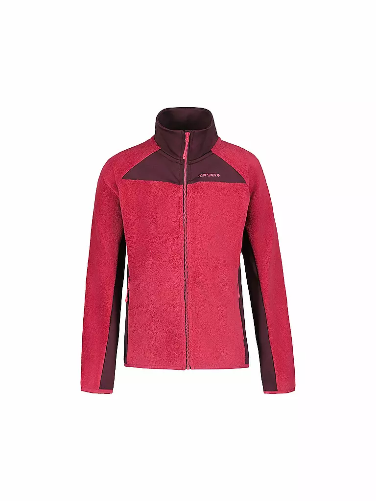 ICEPEAK | Mädchen Fleecejacke Krefeld | Fucsia