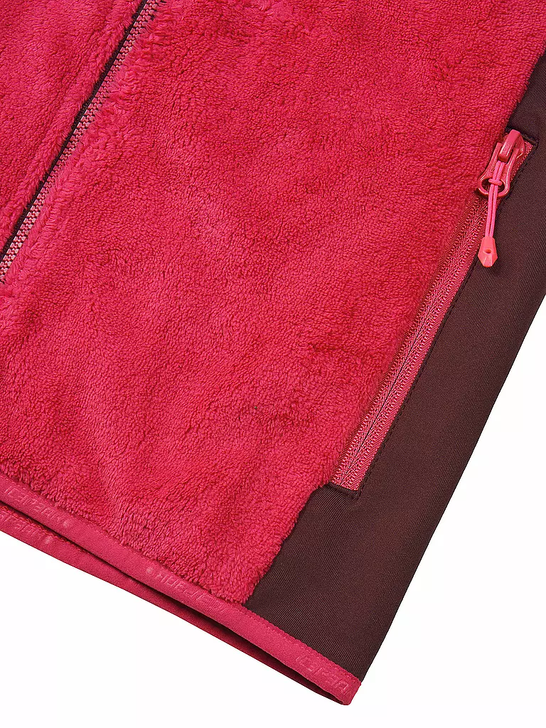 ICEPEAK | Mädchen Fleecejacke Krefeld | Fucsia