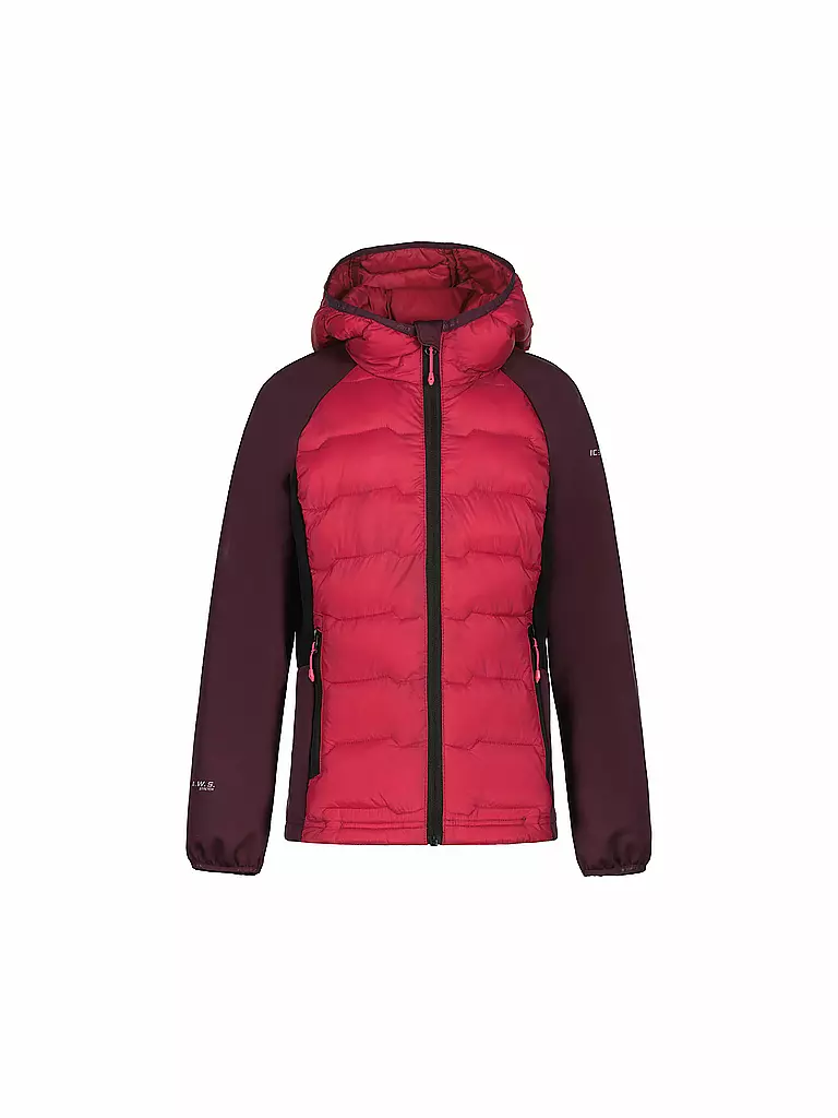ICEPEAK | Mädchen Wander Isojacke Kangley Hoodie | Fucsia