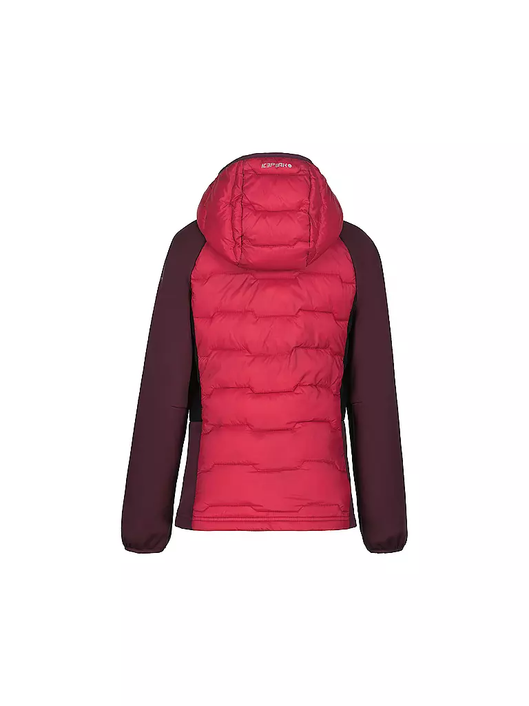 ICEPEAK | Mädchen Wander Isojacke Kangley Hoodie | Fucsia