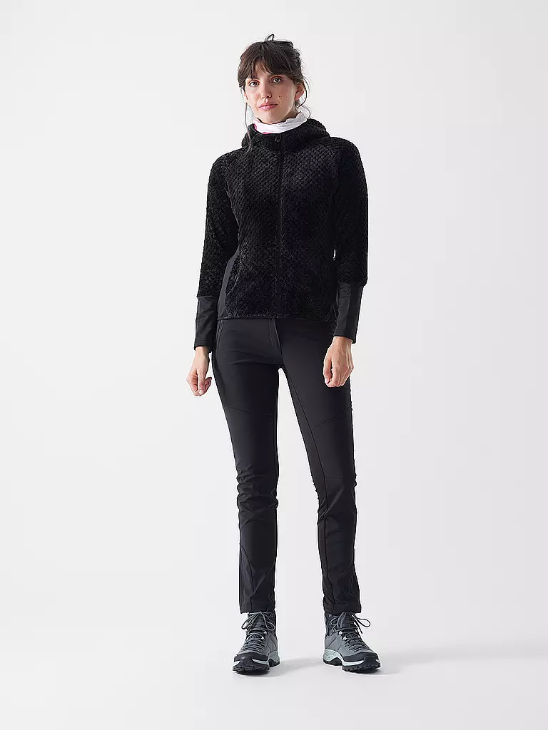 ICEPEAK | Pantalón de senderismo híbrido Doral para mujer | Negro