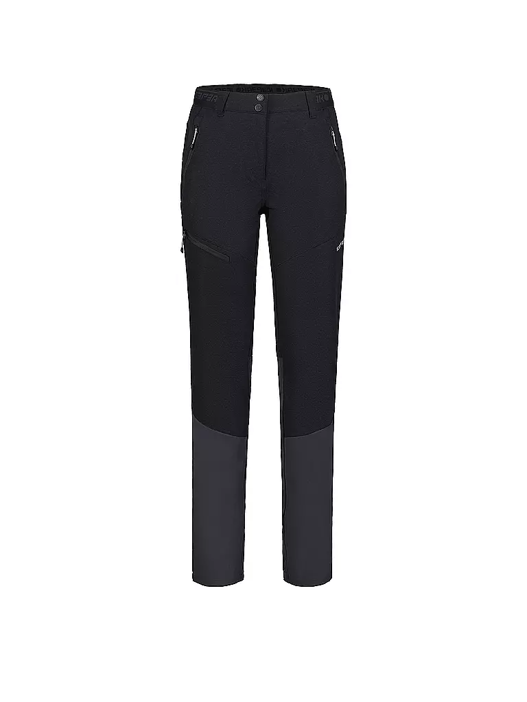 ICEPEAK | Pantalón de senderismo para mujer Branford | Negro
