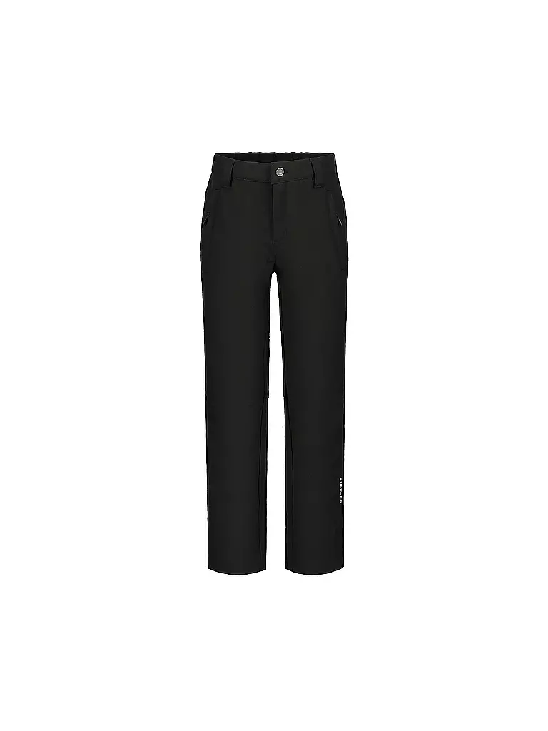 ICEPEAK | Pantalones de senderismo softshell Kabewe para niños. | Negro