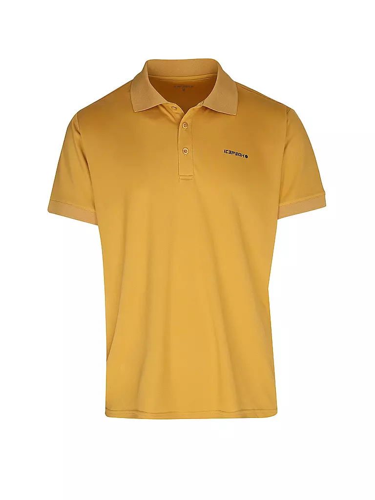ICEPEAK | Polo funcional Bellmont para hombre | Mostaza