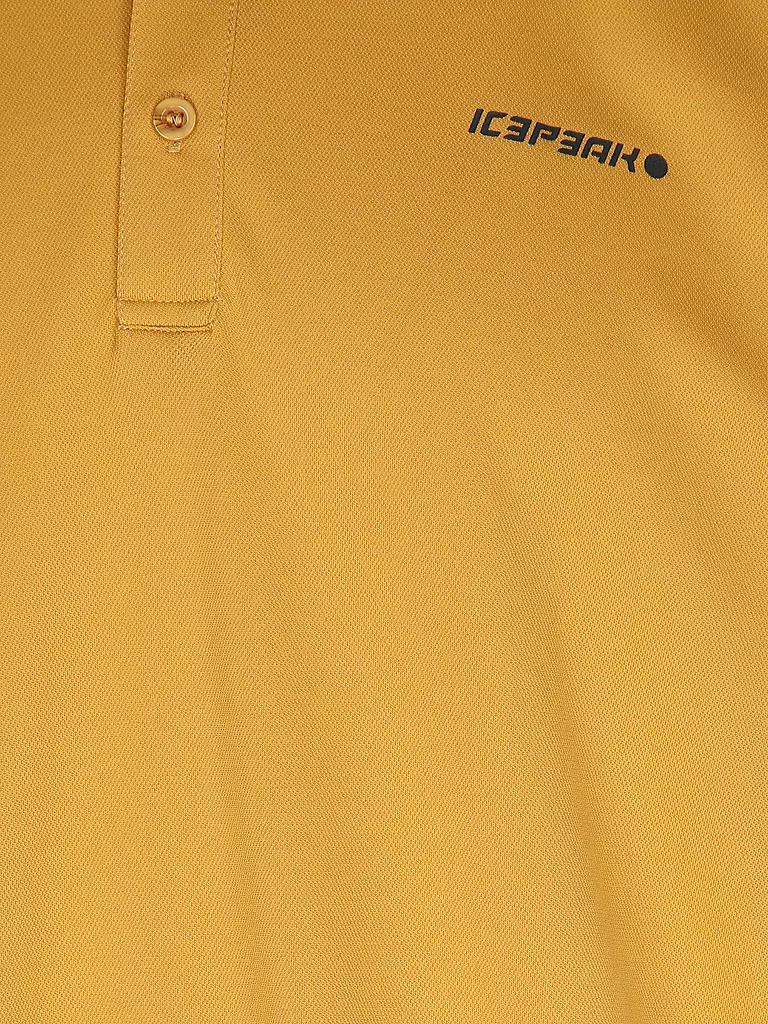 ICEPEAK | Polo funcional Bellmont para hombre | Mostaza