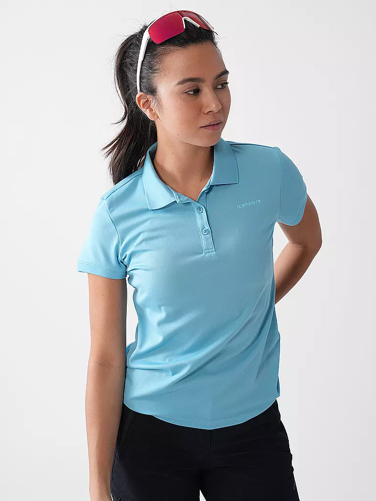 ICEPEAK | Polo funcional de mujer Bayard | Azul claro