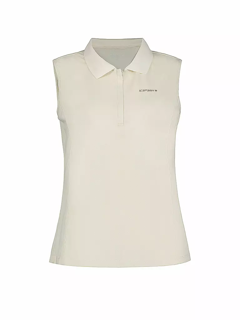 ICEPEAK | Polotank funcional Bazine para mujer | Crema