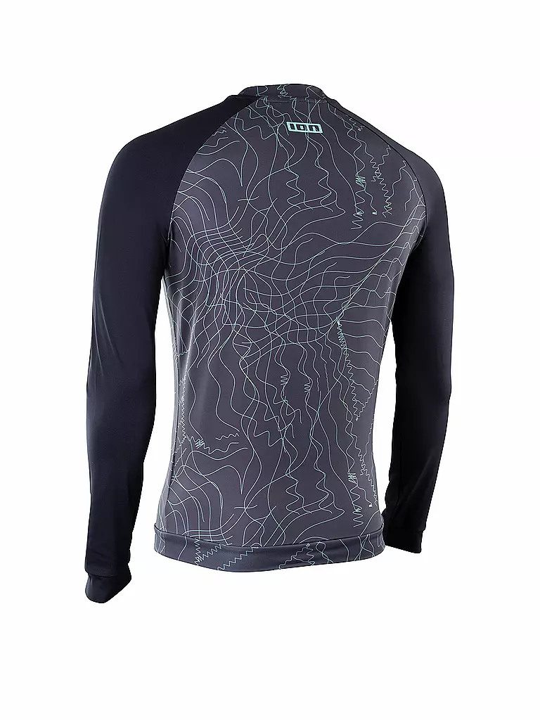 ION | Camiseta de playa Rashguard Maze para hombre |