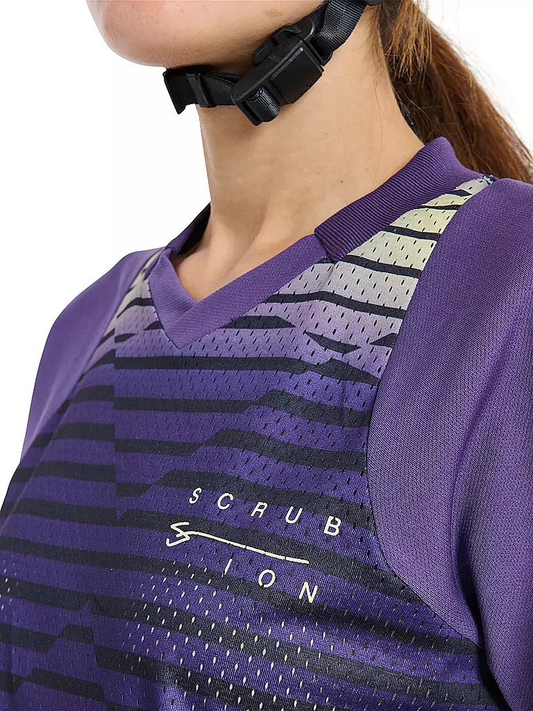 ION | Damen MTB-Shirt Scrub SS | Lila