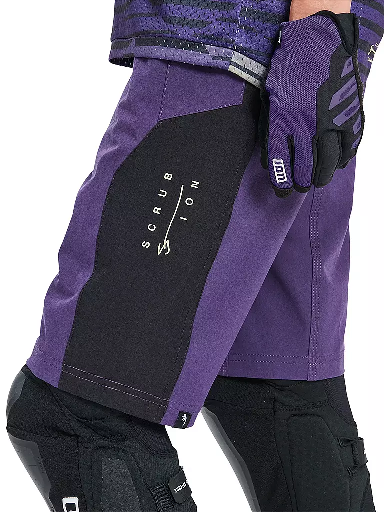 ION | Damen MTB-Short Scrub | Lila