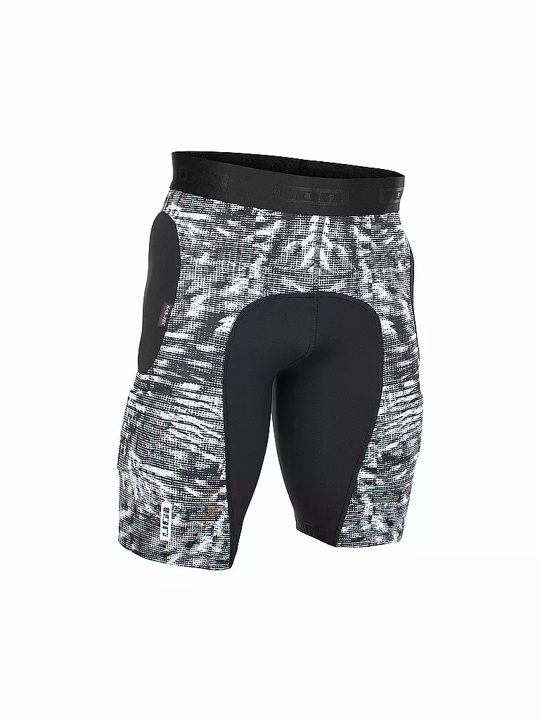 ION | MTB Protektorenshorts Scrub Amp | Negro