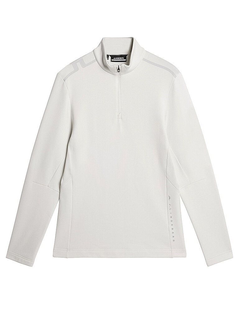 Camiseta interior con cremallera para mujer Vinnie Quarter Zip Mid Layer gris claro M