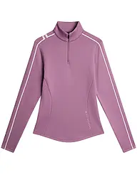 J.LINDEBERG | Camiseta interior con cremallera para mujer Nefe Quarter Zip Mid Layer | Lila