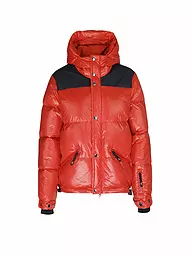 J.LINDEBERG | Damen Skijacke Solar Down | Rojo