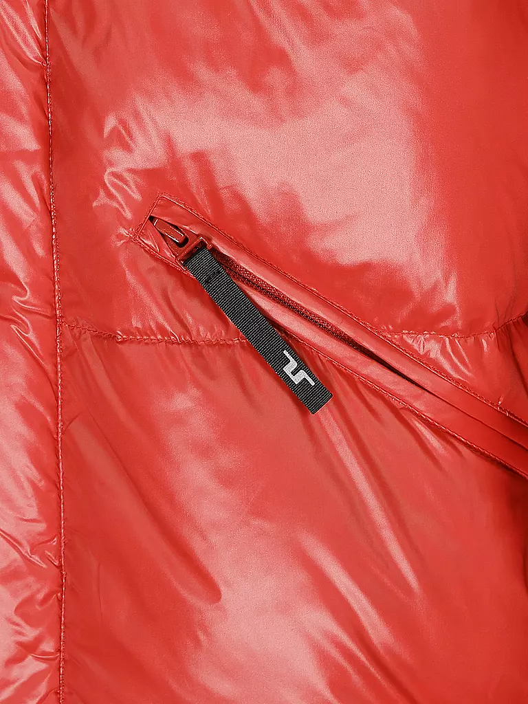 J.LINDEBERG | Damen Skijacke Solar Down | Rojo