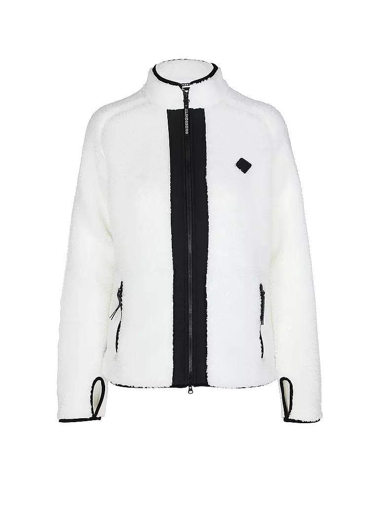 J.LINDEBERG | Damen Unterziehjacke Juniper Pile | Blanco