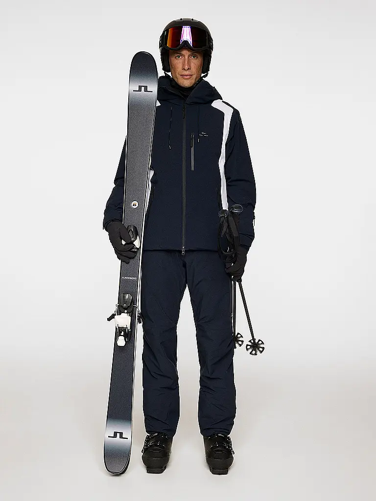 J.LINDEBERG | Pantalón de esquí para hombre Alta Suspender | Azul oscuro