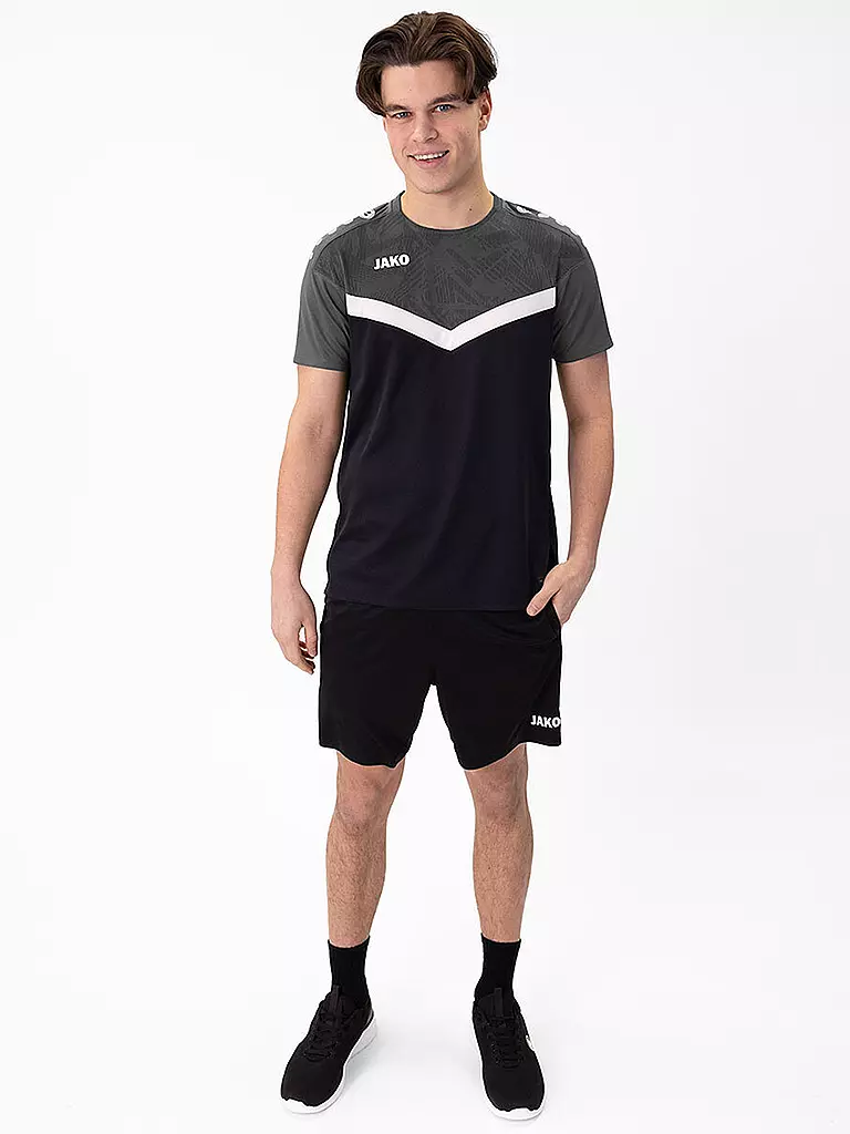 JAKO | Herren T-Shirt Iconic | Negro