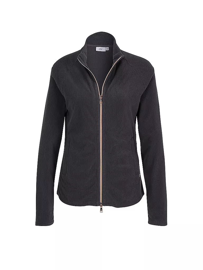 JOY SPORTSWEAR | DAmen Fleecejacke Josy Cord | Azul oscuro