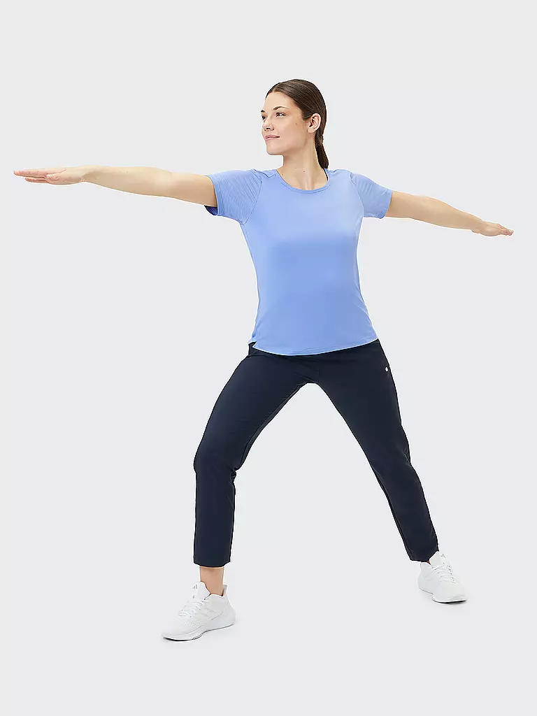 JOY SPORTSWEAR | Damen T-Shirt Ilka | Azul claro