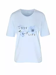 JOY SPORTSWEAR | Damen T-Shirt Luzie in Love with Life | Azul claro